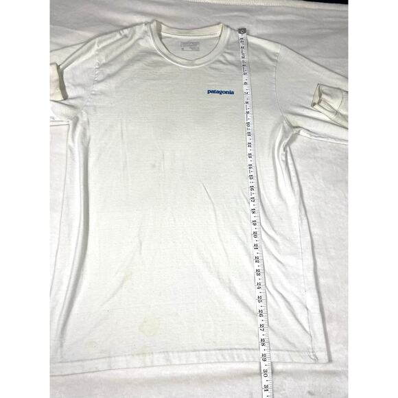 Patagonia Long Sleeve Tee White Regular Fit Men’s M - Picture 5 of 6